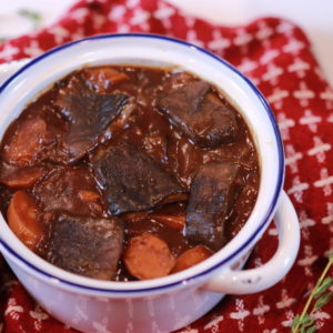 Vegan Beef Bourguignon