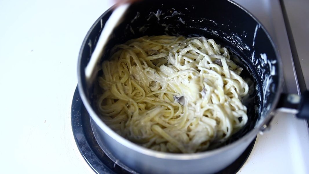 Vegan Fettuccine Alfredo