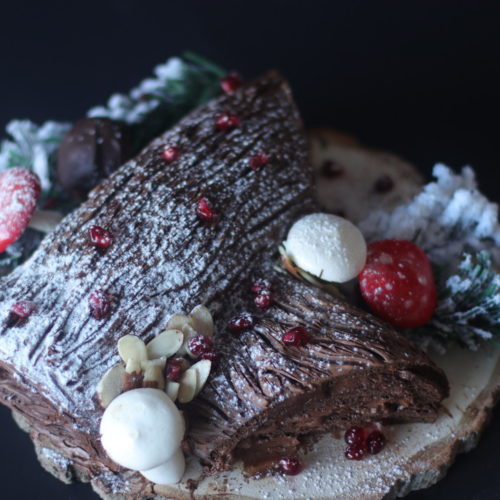 Vegan Yule Log